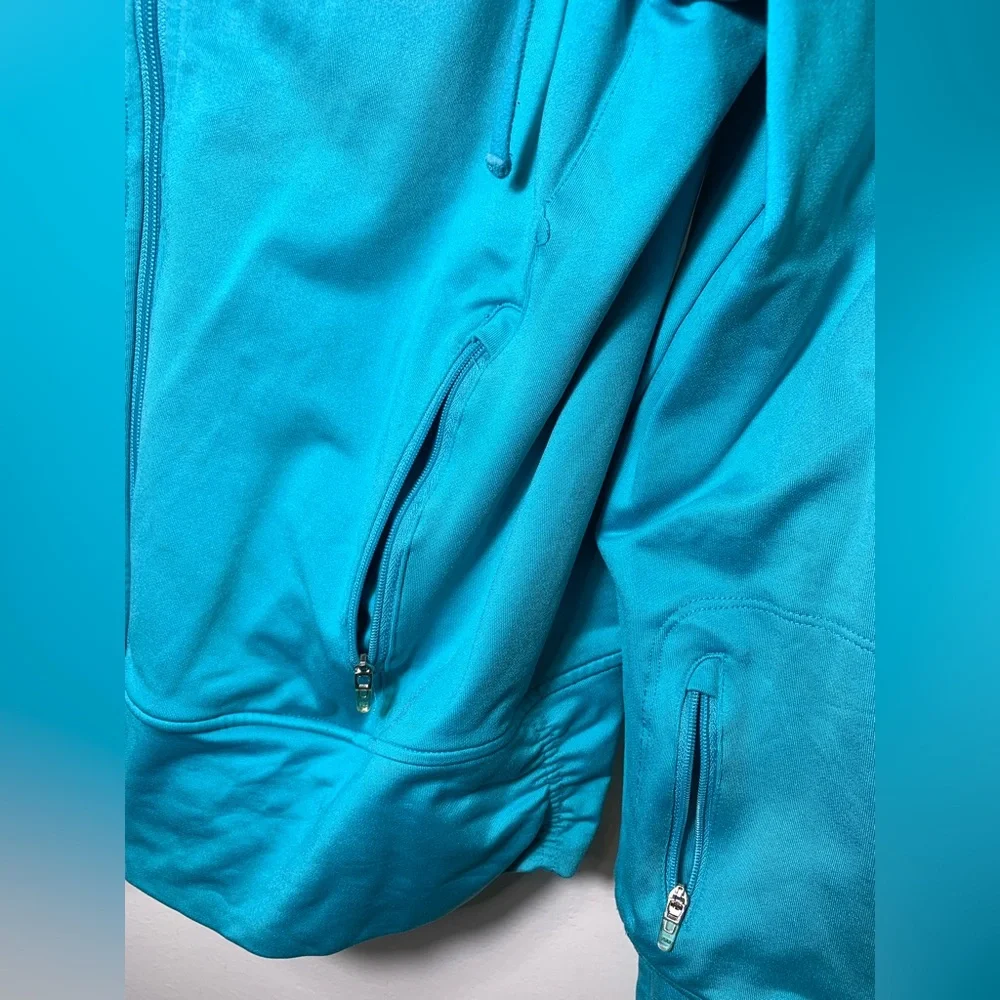 π ALO Yoga Blue Zip-Up Hoodie β Size M β Comfiest Thing You'll Ever Own! π - Picture 4 of 16